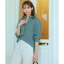 【CLASSY. 9月号掲載/WEB限定カラーあり】LIBECO ベーシック シャツ／23区（23KU）