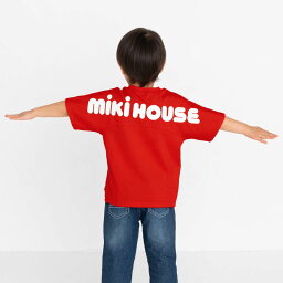 【ミキハウス】 バックロゴ半袖Tシャツ／ミキハウス（miki HOUSE）