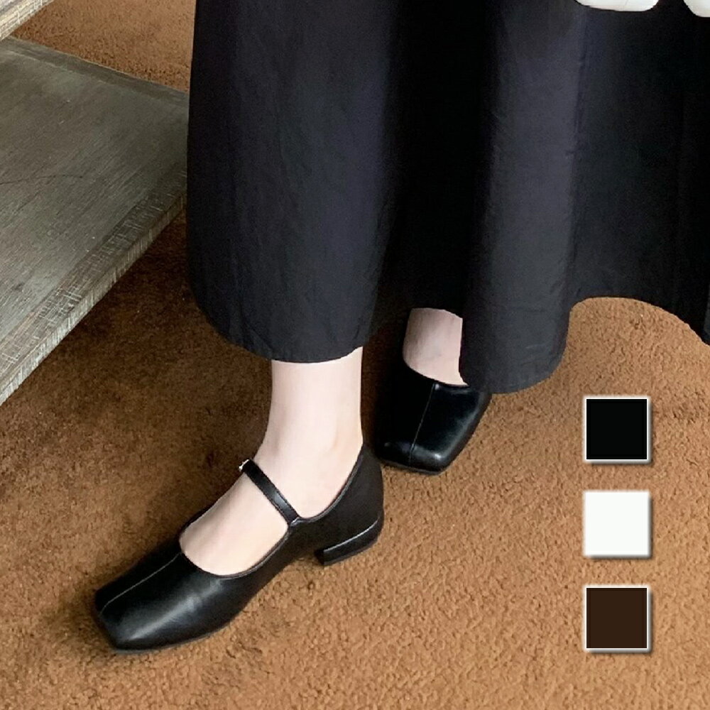 ストラップ付きフラットシューズ/デューリリー(Dewlily)