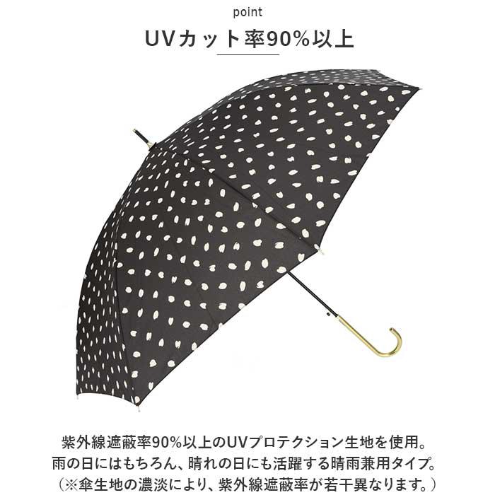 amusant sous la pluie 60cm スリム 耐風長傘 UVプロテクション／バックヤードファ...