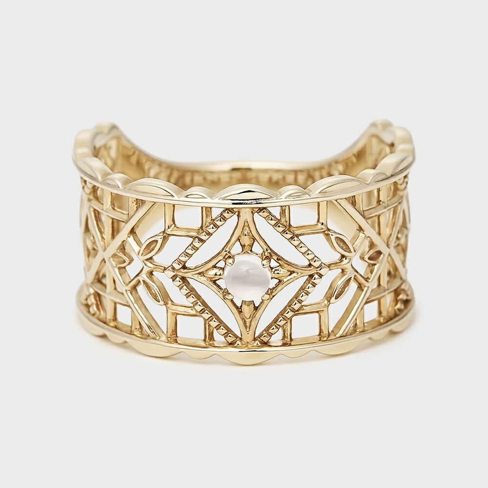 K5ムーンストーンリング／ノジェス（NOJESS）