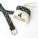 ySWOLE PANDA/XEH[ p_zRECYCLED WOVEN BELT ZIGZAG^m[[YiNOLLEY'Sj