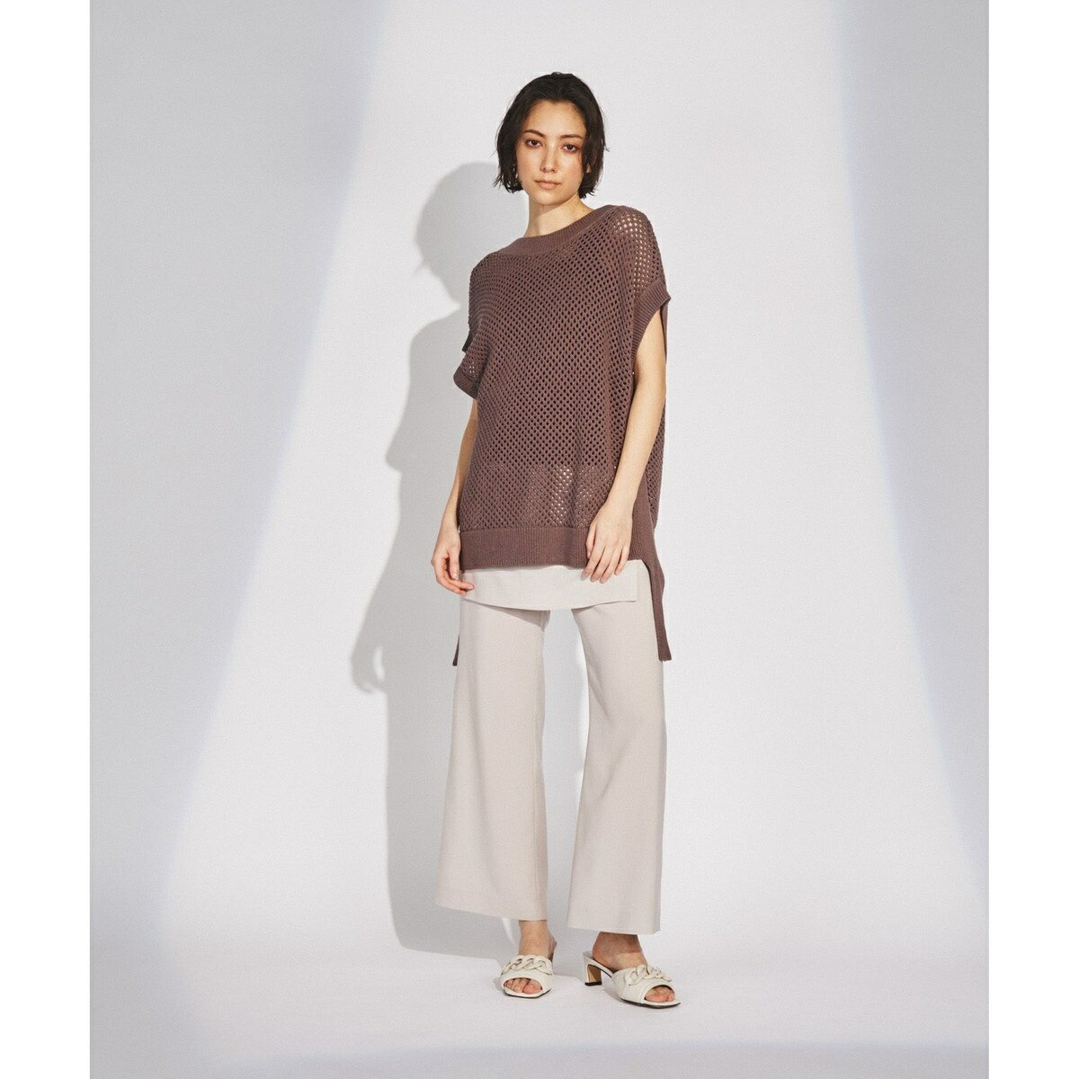 レイヤードパンツ／グレースコンチネンタル（GRACE CONTINENTAL）