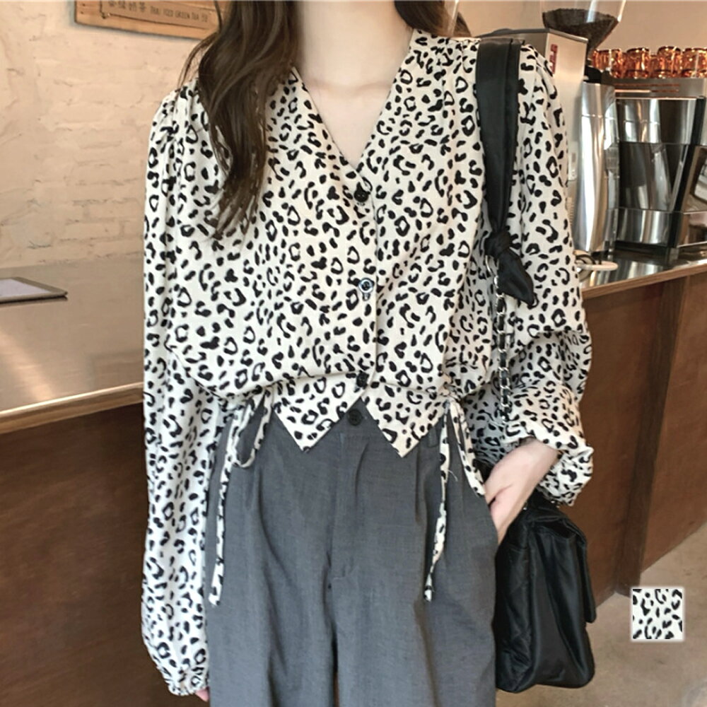 レオパード柄ブラウス／アミュレット（Amulet）