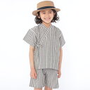 SHIPS KIDS:100〜120cm / 綿麻 甚平／シップス（SHIPS）