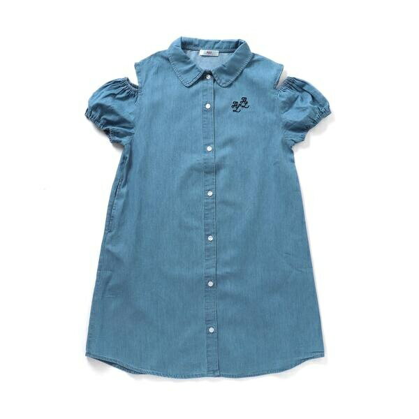 アソート肩開きシャツワンピ／エフオーオンラインストア（F.O.Online）のサムネイル