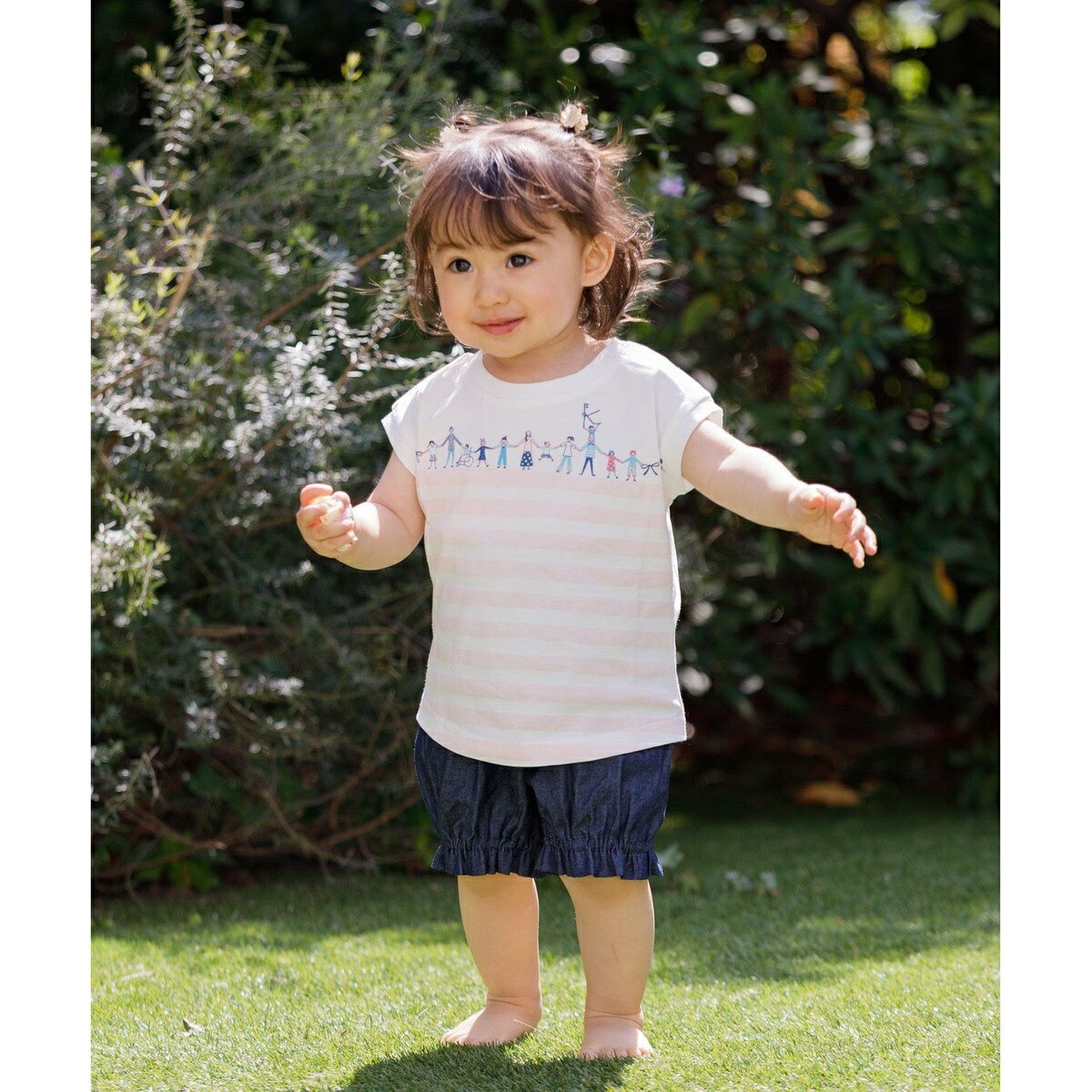 【80-100cm】デニム ブルマ／組曲（KUMIKYOKU）