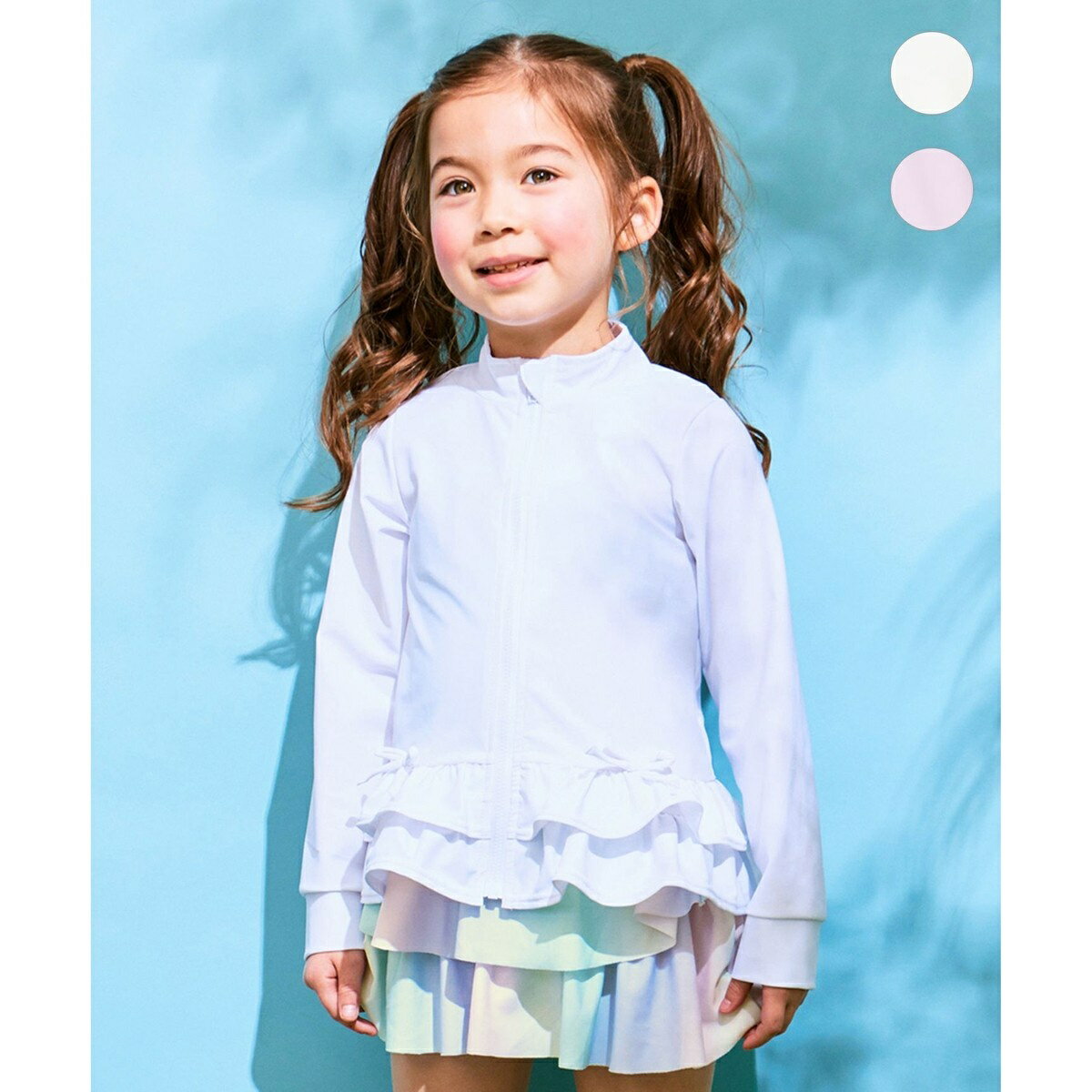 裾 フリル ラッシュガード／エニィファム（any FAM）のサムネイル