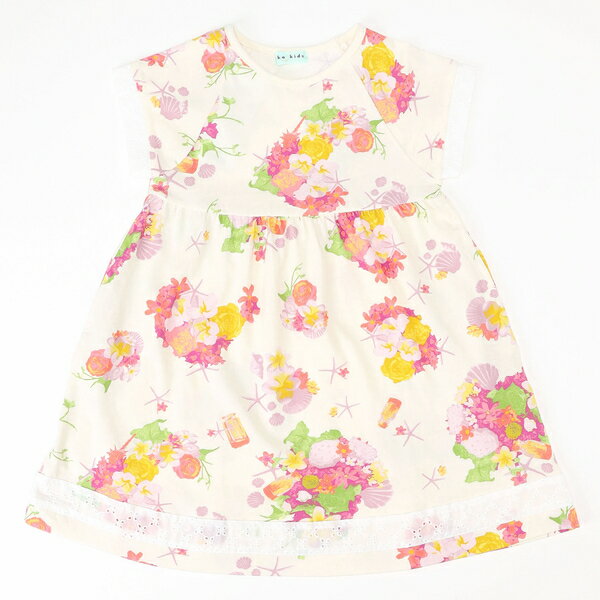 オーシャンフラワープリントワンピース／ハッカキッズ＆ベビー（hakka kids ＆ baby）のサムネイル