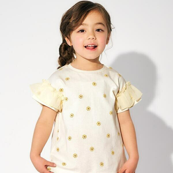 アソート袖フリルTシャツ／エフオーオンラインストア（F.O.Online）のサムネイル