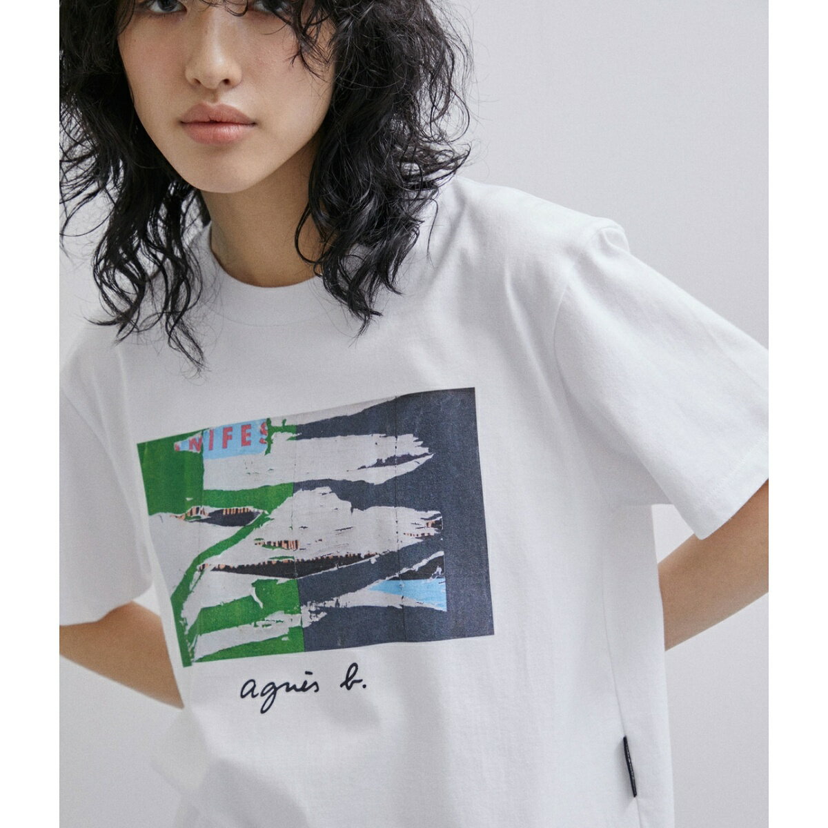 【agnes b. pour ADAM ET ROPE 】PHOTO TEE／アダムエロペ（ADAM ET ROPE 039 ）