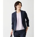 【セットアップ対応・洗える・撥水・防汚】コットンFITTYシャーク テーラード ジャケット/Jプレス(J.PRESS)