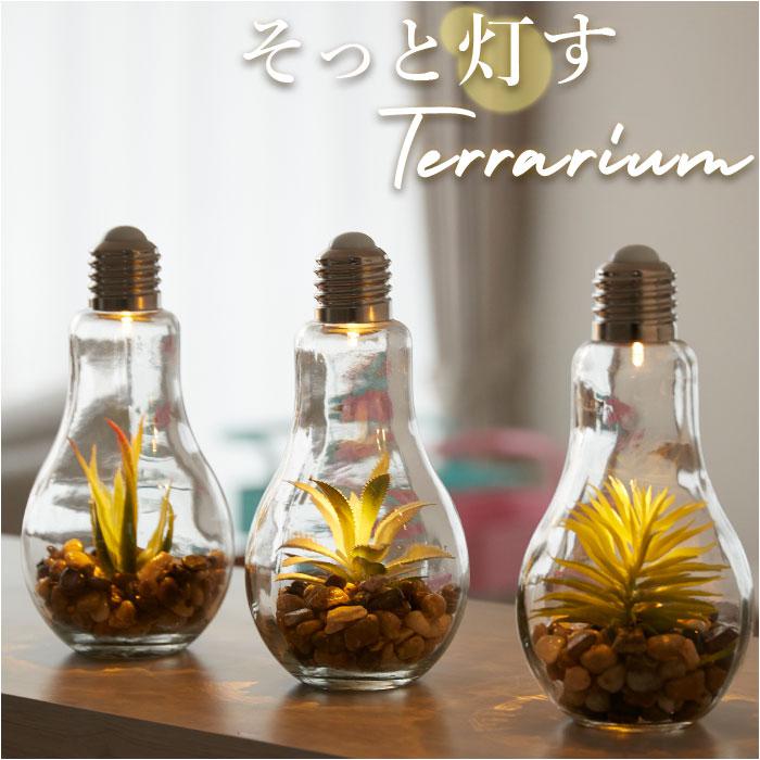 電球型インテリアライト Terrarium／バックヤードファミリー（BACKYARD FAMILY）