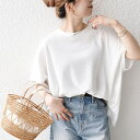 《追加予約》【WEB限定】SHIPS any:〈洗濯機可能〉ワッフル ワイド TEE/シップス エニィ(SHIPS any)