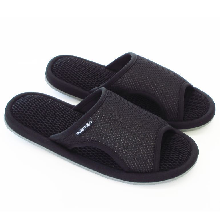 風が通る不思議なスリッパ エアーパススリッパ LLサイズ　大きいサイズ新生活 ルームシューズ／オクム..