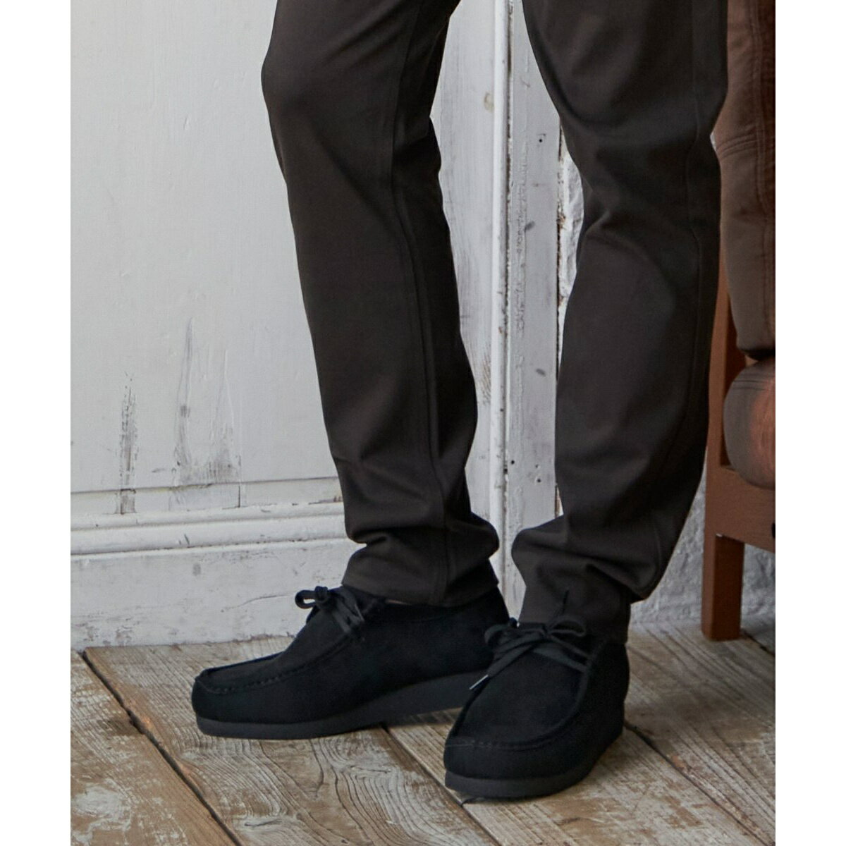 スウェードタッチモカシンシューズ／イッカ（ikka）