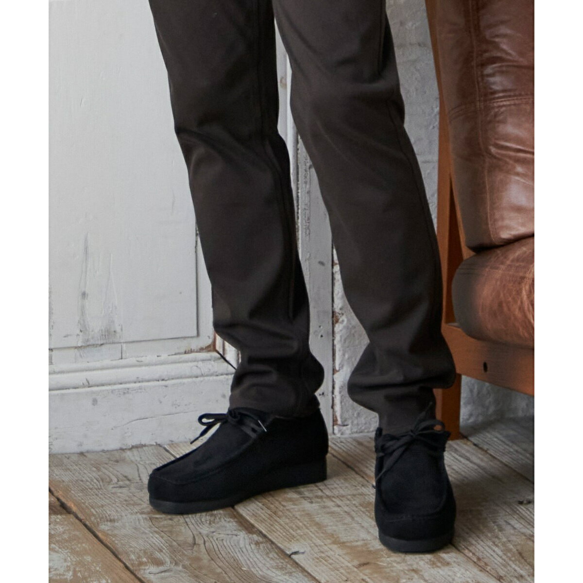 スウェードタッチモカシンシューズ／イッカ（ikka）