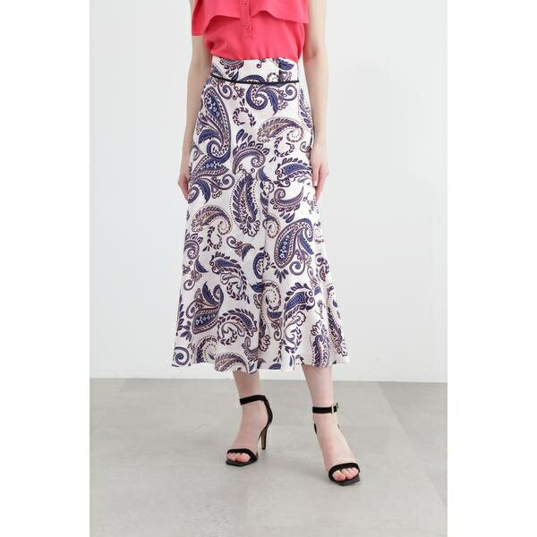 ペイズリープリントスカート／ピンキー＆ダイアン（PINKY＆DIANNE）