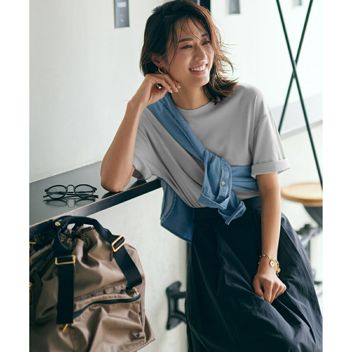 【一部店舗限定】半袖 IT TEE／23区（23KU）のサムネイル