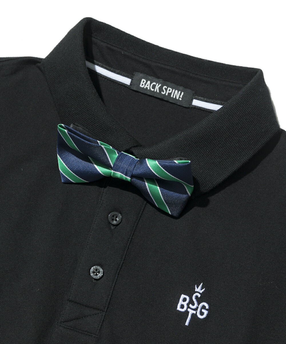 ��BACKSPIN!��BACKSPIN BOW TIE POLO SHIRT���Хå����ԥ��BACK SPIN����