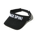 【BACK SPIN!】Original Logo Sun Visor／バックスピン（BACK SPIN！）