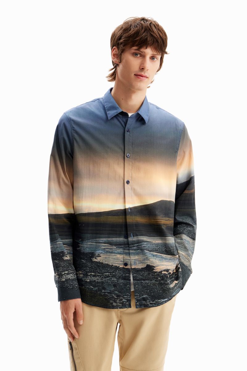 PETER シャツロングスリーブ/デシグアル(Desigual)