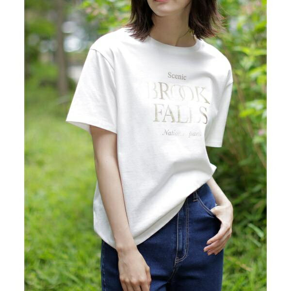 箔プリントロゴTシャツ／フリーズマート（Free's Mart）のサムネイル