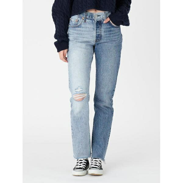 501□ ジーンズ FOR WOMEN TWO TONE インディゴ STONEWASH／リーバイス（Levi’s）のサムネイル