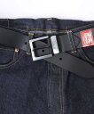 40mm メタルループ 本革 スクエアレザーベルト/リーバイス(Levi’s)