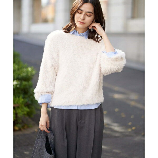 【マルチWAY】フェザーショートカーディガン／アー・ヴェ・ヴェ（a.v.v）のサムネイル