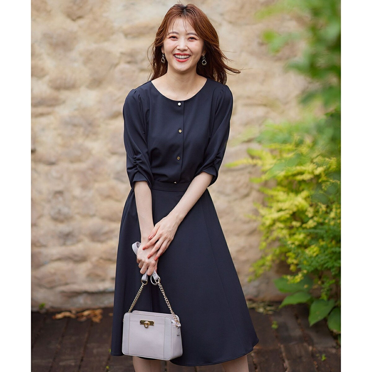 【2SET】さらツイルセットアップ ワンピース／エニィスィス（any SiS）のサムネイル