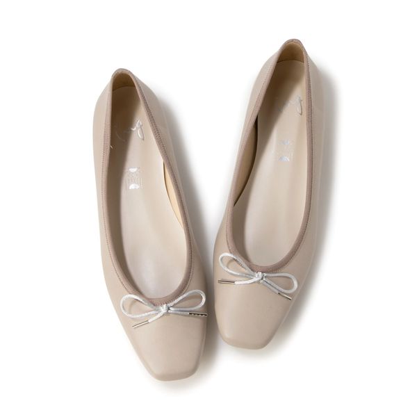 【24春夏新作】【全天候対応】スクエアトゥーバレエシューズ／イング（シューズ）（ing）