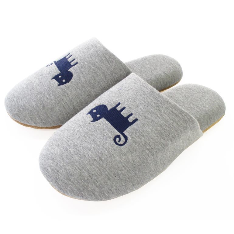 アニマルシルエットソフトスリッパ Lサイズ／オクムラ（okumura）