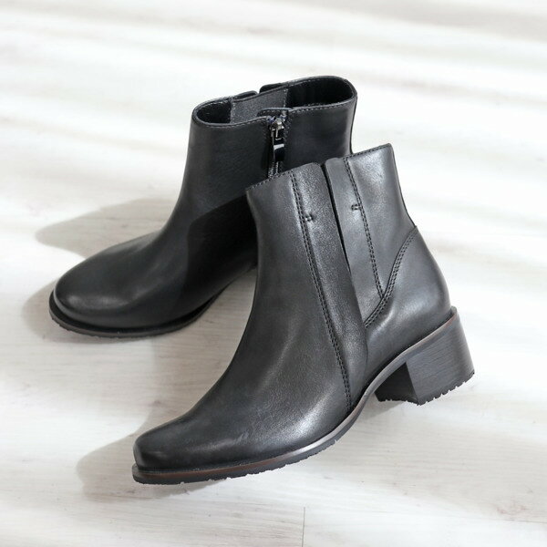 【防滑 蓄熱保温】サイドゴムブーツ/55077／モードカオリ（MODE KAORI）