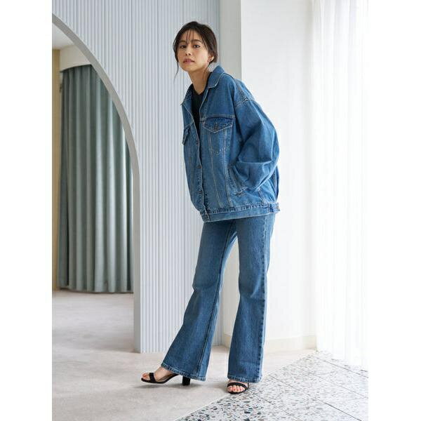XL WOMEN'Sトラッカージャケット ミディアムインディゴ WORN IN ／リーバイス（Levi’s）