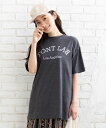 【大きいサイズ】 9号・15号(M・3L) FONTLAB FONTLABプリントロゴTシャツ/サブ ストリート(sab street)