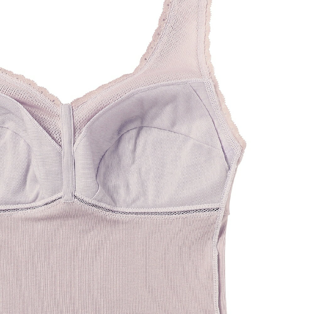 綿100カップ付きインナー5240 袖なしトップ S-L／トリンプ（Triumph）