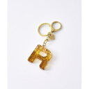 カラフルアクリルイニシャルチャームR/アンドシュエット(& chouette)