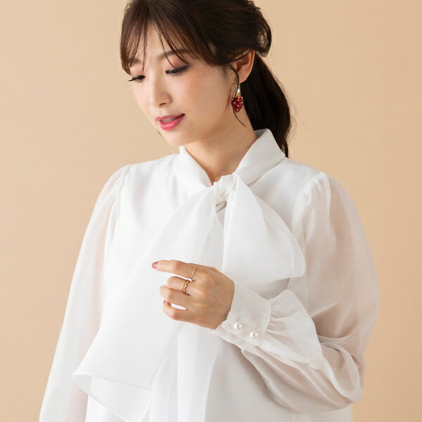 ビッグリボンブラウス／ローズティアラ（Rose Tiara）のサムネイル