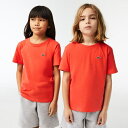 Kids コットンジャージー クルーネックTシャツ／ラコステ（LACOSTE）