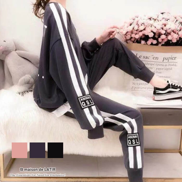 スウェットセットアップ／メゾンドラティール（maison de LATIR）