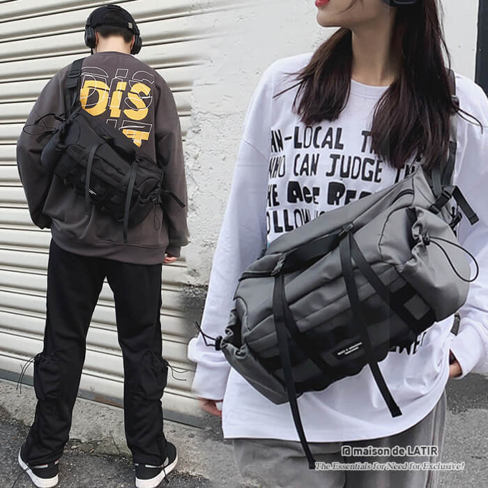 ビッグショルダーバッグ／メゾンドラティール（maison de LATIR）