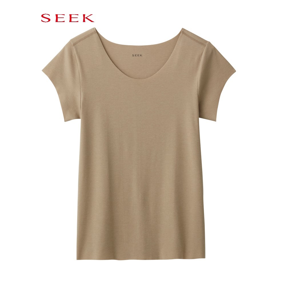 【SEEK】【カットオフインナー】【オールシーズン】【定番】 ボ－トネツクTシヤツ／シーク（SEEK）