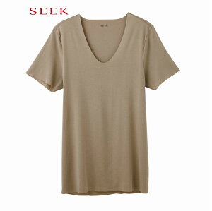 【SEEK】【カットオフインナー】【オールシーズン】【定番】 UネツクTシヤツ/シーク(SEEK)