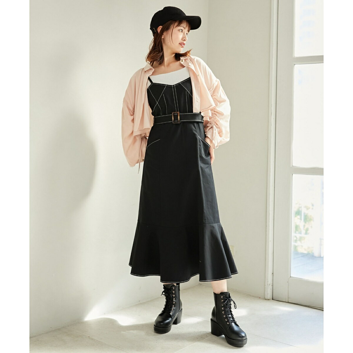 レディステッチマーメイドワンピ／マジェスティックレゴン（MAJESTIC LEGON）