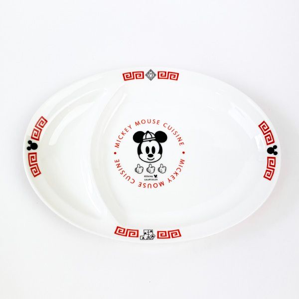ディズニー ミッキー 餃子皿 中華シリーズ 食器 キッチン Disney／パーフェクト・ワールド・トーキョー（Perfect World Tokyo）