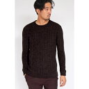 HIGH STREET∴ランダムへリンボンモールクルーネックニット/ハイストリート(HIGH STREET)