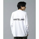 WHITELAND／ホワイトランド／LOGO LST／ロゴロングスリーブT／エルエイチピー（LHP）