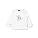 ブーケプリントTシャツベビー(80~90cm)／ベベ（BeBe）