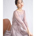 ロペ 結婚式ワンピース 【Mon E’toile/モンエトワール】【結婚式にも】レースDRESS／ロペピクニック（ROPE' PICNIC）